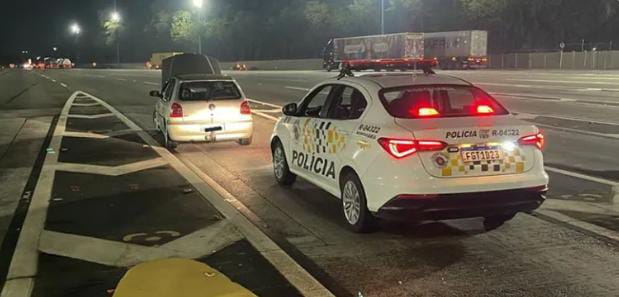  Homem é preso trafegando com motor roubado na Bandeirantes